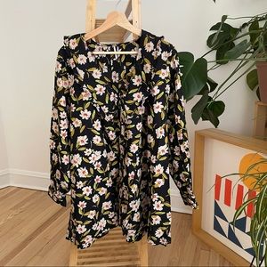 Free People Bib Collar Dress